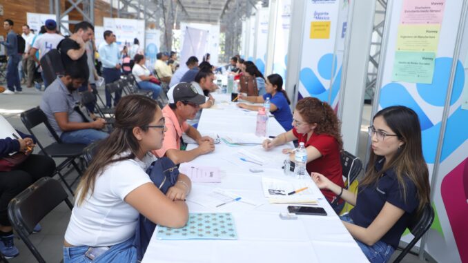 Con gran éxito se llevó a cabo la 4a Feria del Empleo Aguascalientes 2023