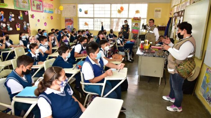 Refuerza Municipio de Aguascalientes la educación ambiental y fomenta la cultura del reciclaje en escolares