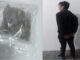 Policías Municipales de Aguascalientes detienen a presunto distribuidor de sustancias al parecer ilícitas en poder de una bolsa que contenía 70 grs de hierba verde con las características propias de la marihuana