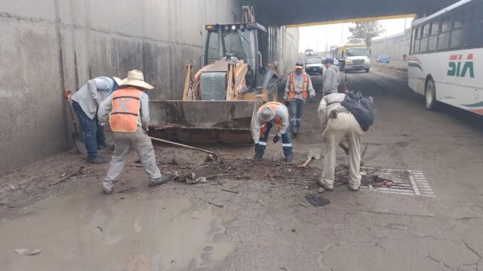Intensifica Municipio de Aguascalientes acciones de rehabilitación en vialidades por temporada de lluvias