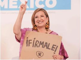 Xóchitl Gálvez denuncia a AMLO ante el INE por  violencia política de género