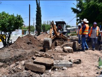Municipio de Aguascalientes realiza intervención vial en la calle Iztaccíhuatl