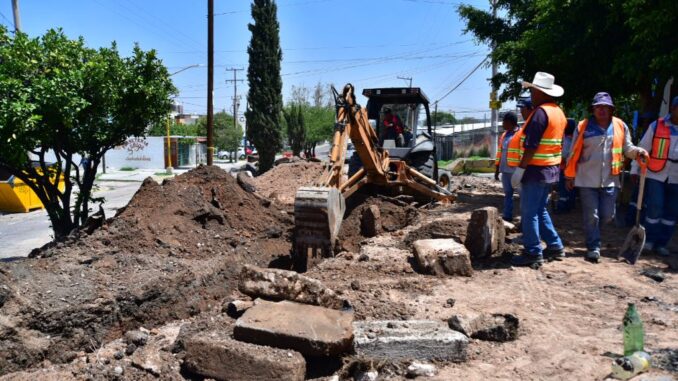 Municipio de Aguascalientes realiza intervención vial en la calle Iztaccíhuatl