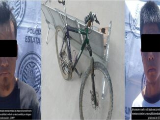 Atrapan a dos personas acusadas de robar una bicicleta