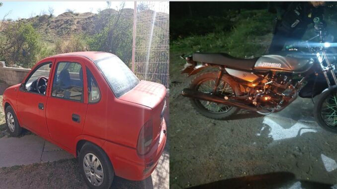 Policías Municipales de Aguascalientes recuperan dos vehículos con reporte vigente de robo, durante las últimas 24 horas