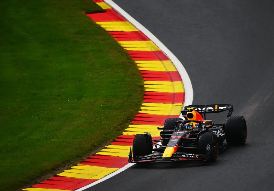 Verstappen largará primero en el sprint de spa; "Checo" Pérez en octavo