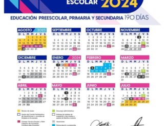 Publica IEA Calendario Escolar 2023-29024 para Educación Básica en Aguascalientes