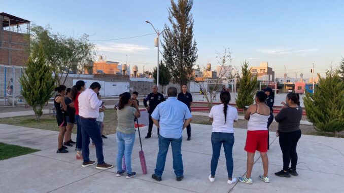 Policía Estatal de Aguascalientes refuerza acciones de prevención en Rincón de Romos