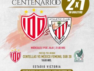 Hoy se enfrenta en Aguascalientes el Club Necaxa ante el Athletic Club de Bilbao