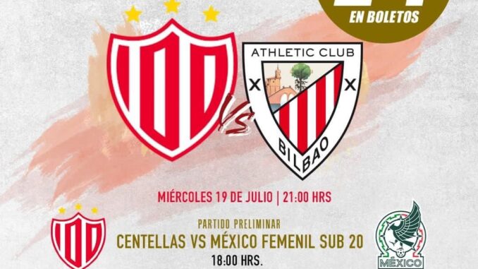 Hoy se enfrenta en Aguascalientes el Club Necaxa ante el Athletic Club de Bilbao