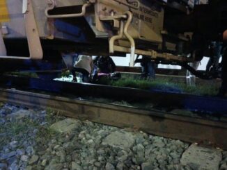 Policías Viales de Aguascalientes atendieron el reporte de accidente tipo atropello por el tren
