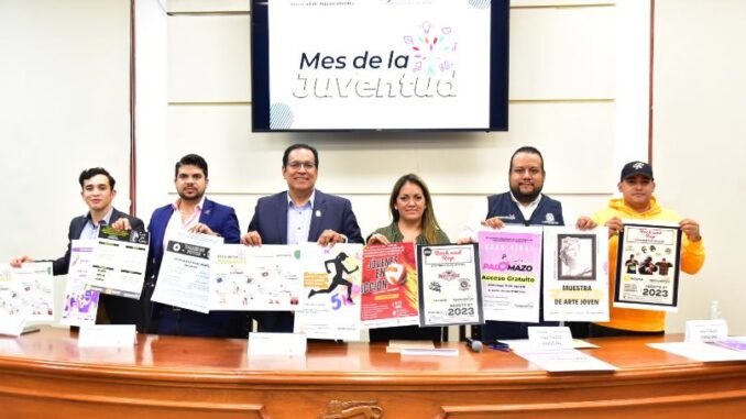 Presenta Municipio de Aguascalientes actividades del Mes de la Juventud