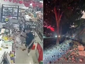 Sismo en China deja al menos 21 heridos y derriba más de 100 edificios