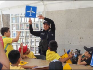Promueve Policía Municipal de Aguascalientes la cultura vial en la niñez