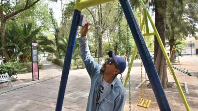 Vecinos suman esfuerzos con el Municipio de Aguascalientes en el mantenimiento integral de espacios públicos