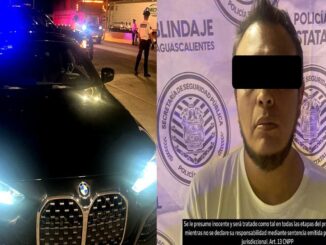 Recuperan Policías de la SSPE un BMW y detienen a presunto defraudador y ladrón de vehículos