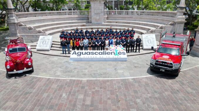 Reconocen labor del Heroico Cuerpo de Bomberos del Municipio de Aguascalientes