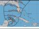 Se forma depresión tropical cerca del canal de Yucatán y enfila hacia Golfo de México