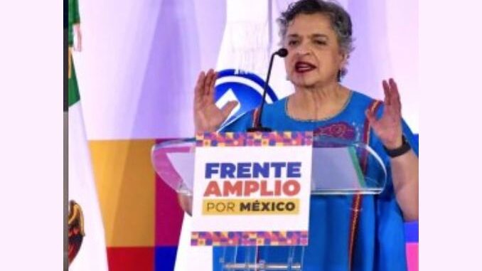 “Estaré atenta de las encuestas oficiales”: Beatriz Paredes se mantendrá en la contienda por candidatura del FAM