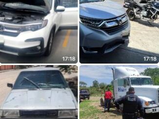 Recuperan cuatro vehículos reportados como robados