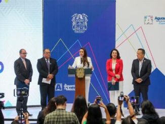 Presenta la Gobernadora Tere Jiménez acciones para impartir una Educación de Primera en Aguascalientes