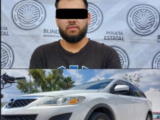 Fue detenido por conducir un vehículo robado