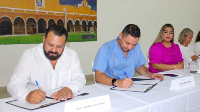 Formalizan hermanamiento entre Calvillo, Aguascalientes e Izamal, Yucatán