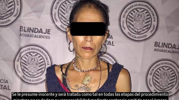 Aseguran a una mujer por poseer 21 gramos de crystal