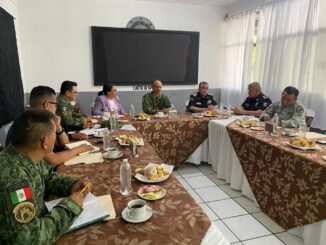 Se llevó a cabo Reunión de Coordinación en la 14a Zona Militar en Aguascalientes