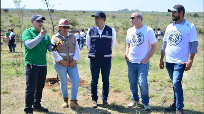 Emprende Municipio de Aguascalientes acciones de reforestación y restauración de suelo de Bosque de Cobos