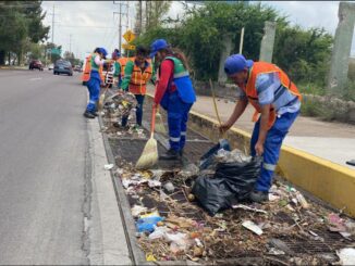 Mantiene Municipio de Aguascalientes Operativo de limpieza de canaletas y caimanes