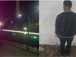 Sujeto que conducía vehículo con reporte de robo fue detenido por Policías Municipales de Aguascalientes