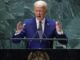 Biden pide al mundo que apoye a Ucrania ante Asamblea General de la ONU