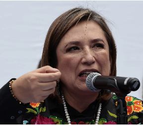 Xóchitl Gálvez denuncia ser blanco de la "embestida" de López Obrador