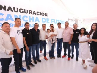Entrega leo Montañez nueva infraestructura deportiva en el Parque Azul en la colonia Insurgentes