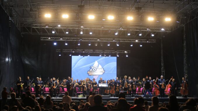 Orquesta Sinfónica de Aguascalientes presente en la exitosa clausura de la 28° Feria Universitaria