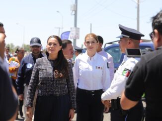 Entrega Gobernadora Tere Jiménez Puerta de Acceso en Asientos para fortalecer Blindaje de las Fronteras del Estado
