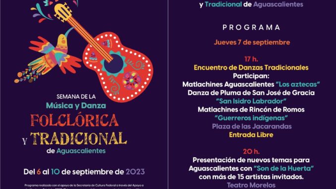 Semana de la Música y Danza Folclórica y Tradicional de Aguascalientes