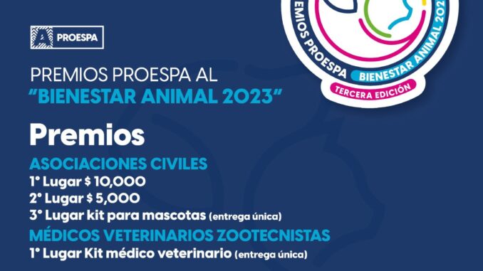 PROESPA reconocerá a personas e instituciones que se dedican a la Protección Animal