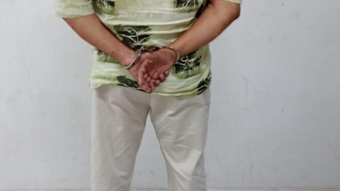 Policías Municipales de Aguascalientes detienen a sujeto que fue acusado por su pareja como presunto responsable de privación ilegal de la libertad dentro de su domicilio