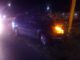 Policías Viales de Aguascalientes atienden reporte de accidente contra un poste de alumbrado público