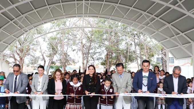 Entregará Gobernadora Tere Jiménez computadoras que faciliten la enseñanza en las escuelas de Aguascalientes