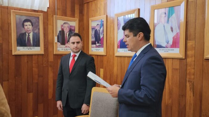 Fortalece Humberto Ambriz Gabinete Municipal de Pabellón de Arteaga con dos cambios