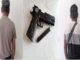 Policías Municipales de Aguascalientes detienen a dos presuntos distribuidores de sustancias ilícitas, encontrándoles aproximadamente 9 grs de cristal y una arma de postas