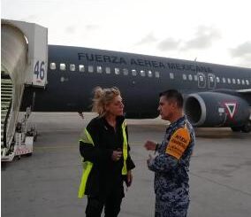 Aterriza en Israel avión de la FAM que rescatará a mexicanos