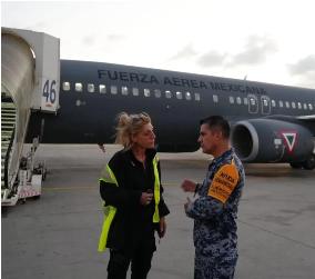 Aterriza en Israel avión de la FAM que rescatará a mexicanos