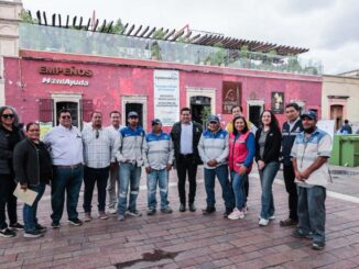 Inicia Municipio de Aguascalientes trabajos de rehabilitación en la fachada de la Cazona Corso