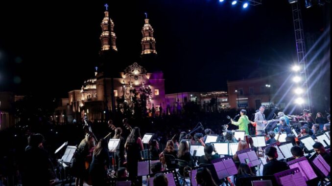 Con gran Éxito iniciaron los Conciertos del Festival Cultural por el 448 Aniversario de la Ciudad de Aguascalientes