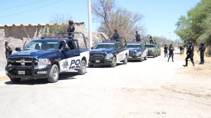 Continúa Policía Municipal de Aguascalientes realizando operativos coordinados