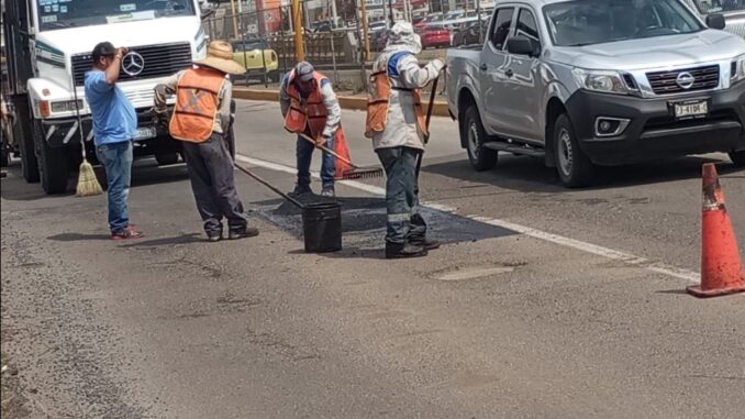 Refuerza Obras públicas Municipales de Aguascalientes rehabilitación y mantenimiento de vialidades